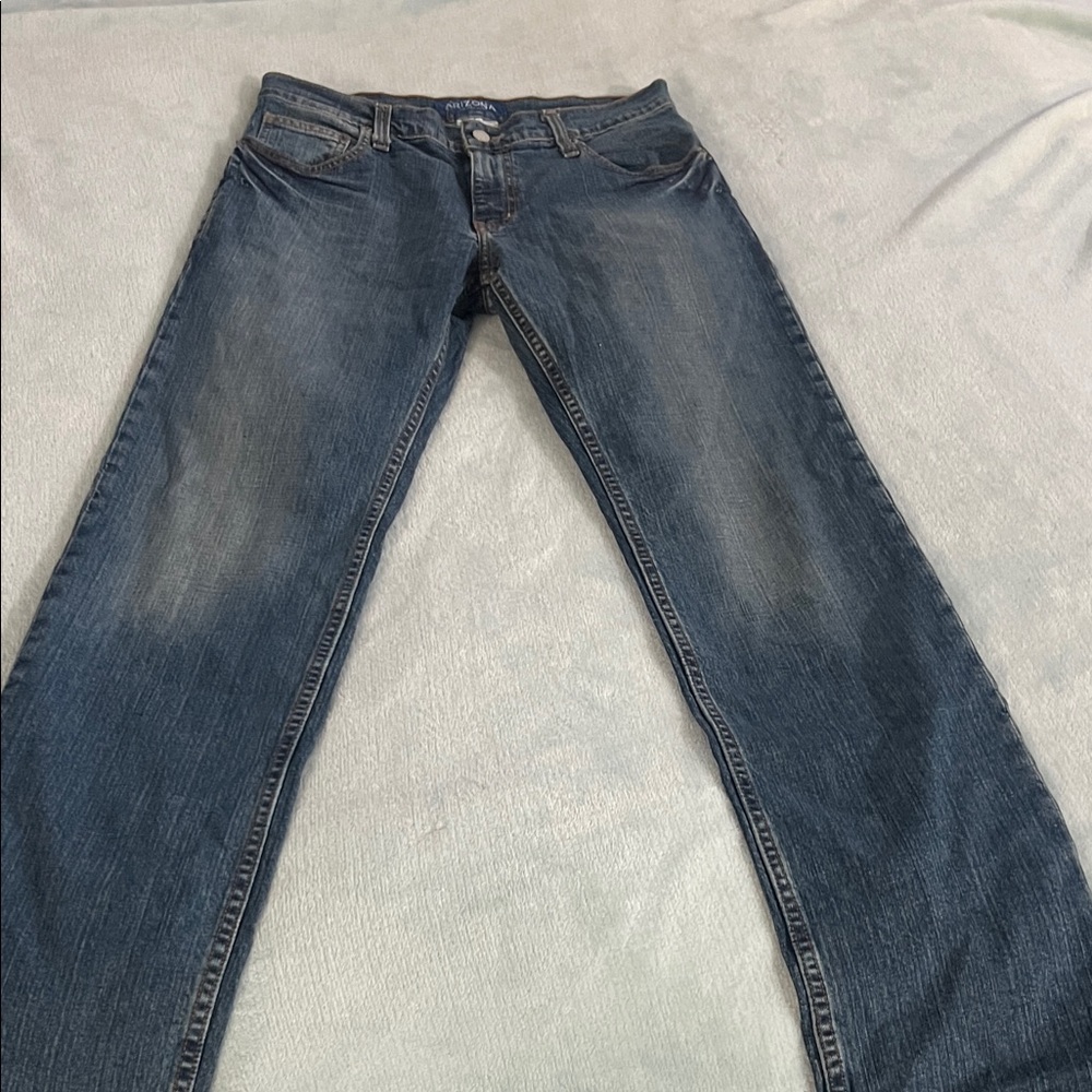 Arizona Jean Company Classic Denim Straight Jeans